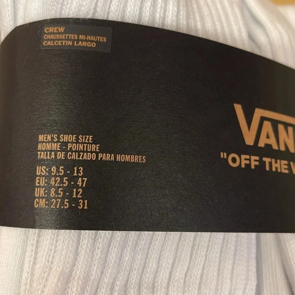 Vans Socks 6 pairs set CREW VANS. 